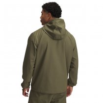 Under Armour Rival Woven Windbreaker - Marine OD Green / Black - M