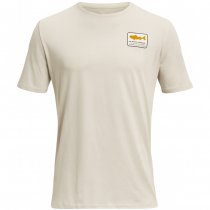 Under Armour Mens Walleye Short Sleeve - Sand