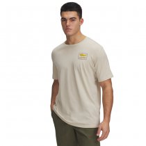Under Armour Mens Walleye Short Sleeve - Sandstorm / Gold League - 2XL