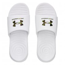 Under Armour Ansa Graphic Logo Slides - White - 13