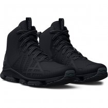 Under Armour Mens Micro G Strikefast Mid Tactical Shoes - Black - 12