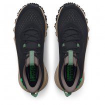 Under Armour Mens Charged Maven Trail Running Shoes - Black / Fresh Clay / Vapor Green - 10