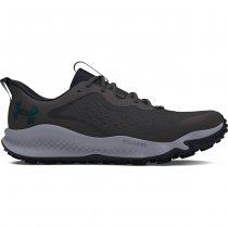 Under Armour Mens Charged Maven Trail Running Shoes - Castlerock / Black / Hydro Teal - 14