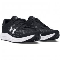 Under Armour Mens Charged Assert 10 Running Shoes - Black / White - 11