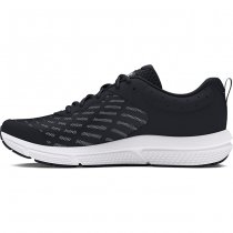 Under Armour Mens Charged Assert 10 Running Shoes - Black / White - 12