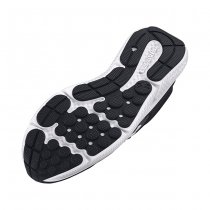 Under Armour Mens Charged Assert 10 Running Shoes - Black / White - 15