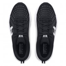 Under Armour Mens Charged Assert 10 Running Shoes - Black / White - 9