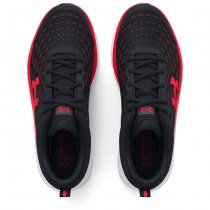 Under Armour Mens Charged Assert 10 Running Shoes - Black / Red - 12.5