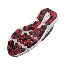 Under Armour Mens Charged Assert 10 Running Shoes - Castlerock / Castlerock / Racer Red - 8.5