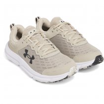 Under Armour Mens Charged Assert 10 Running Shoes - Khaki Base / Khaki Base / Black - 10