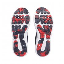 Under Armour Mens Charged Assert 10 Running Shoes - Navy Blue / Navy Blue / Red - 12