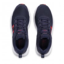 Under Armour Mens Charged Assert 10 Running Shoes - Navy Blue / Navy Blue / Red - 14