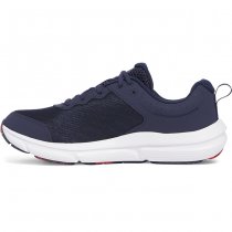 Under Armour Mens Charged Assert 10 Running Shoes - Navy Blue / Navy Blue / Red - 8.5