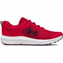 Under Armour Mens Charged Assert 10 Running Shoes - Red / White