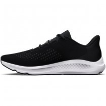 Under Armour Mens Charged Pursuit 3 Big Logo Running Shoes - Black / White - 12.5