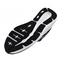 Under Armour Mens Charged Pursuit 3 Big Logo Running Shoes - Black / White - 8.5