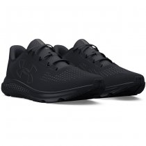 Under Armour Mens Charged Pursuit 3 Big Logo Running Shoes - Black - 9