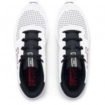 Under Armour Mens Charged Pursuit 3 Big Logo Running Shoes - White - 9.5