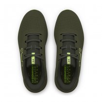 Under Armour Mens Charged Pursuit 3 Big Logo Running Shoes - Olive / Baroque Green / Morph Green - 12