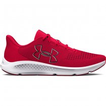 Under Armour Mens Charged Pursuit 3 Big Logo Running Shoes - Red / White