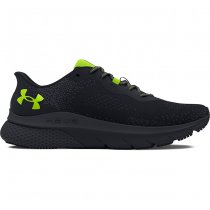 Under Armour Mens HOVR Turbulence 2 Running Shoes - Black / High Vis Yellow - 9