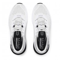Under Armour Mens HOVR Turbulence 2 Running Shoes - White / Black - 10.5