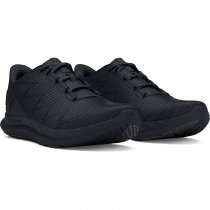Under Armour Mens Charged Speed Swift Running Shoes - Black / Black / Black - 10.5