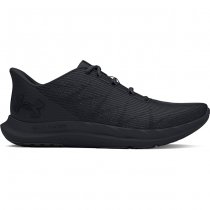 Under Armour Mens Charged Speed Swift Running Shoes - Black / Black / Black - 11