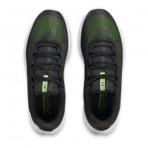 Under Armour Mens Charged Speed Swift Running Shoes - Black / Black / Hyper Green - 8.5