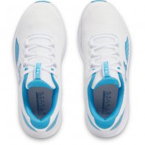 Under Armour Mens Surge 4 Running Shoes - White / Ether Blue - 10