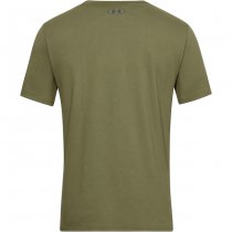 Under Armour Mens Freedom Left Chest T-Shirt - Marine OD Green / Baroque Green - L