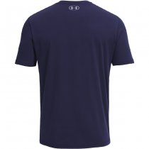 Under Armour Mens Freedom Left Chest T-Shirt - Navy Blue / Steel - 3XL