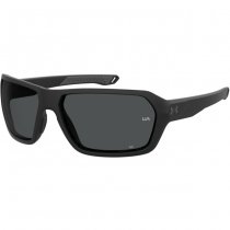 Under Armour Recon Sunglasses - Matte Black - Grey