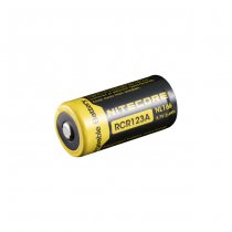 Nitecore RCR123 Battery 3.7V 650mAh