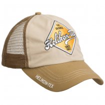 Helikon Trucker Logo Cap Cotton Ripstop - Khaki / Brown B