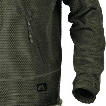 Helikon Alpha Tactical Grid Fleece Jacket - Olive - 2XL