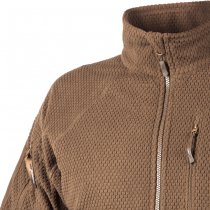 Helikon Alpha Tactical Grid Fleece Jacket - Coyote - 3XL