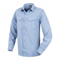 Helikon Defender Mk2 Gentleman Shirt - Melange Light-Blue - L