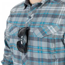 Helikon Defender Mk2 Pilgrim Shirt - Blue-Plaid - XS