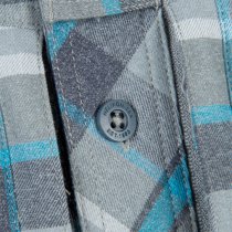 Helikon Defender Mk2 Pilgrim Shirt - Blue-Plaid - M