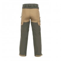 Helikon Hybrid Outback Pants Duracanvas - Taiga Green / Black - 3XL - Regular