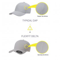 Flexfit Delta Cap - Dark Grey - S/M