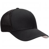 Flexfit Mesh Trucker Cap - Black - L/XL