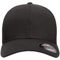 Flexfit Mesh Trucker Cap - Black - L/XL