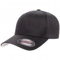 Flexfit Wooly Combed Cap - Black