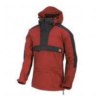 Helikon Woodsman Anorak Jacket - Crimson Sky / Ash Grey - 3XL