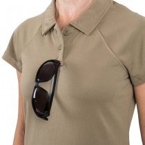 Helikon Women's UTL Polo Shirt TopCool Lite - Black - M