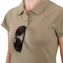 Helikon Women's UTL Polo Shirt TopCool Lite - Khaki - XS