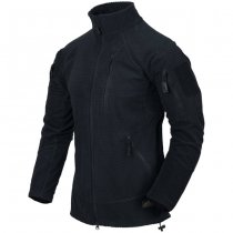 Helikon Alpha Tactical Grid Fleece Jacket - Navy