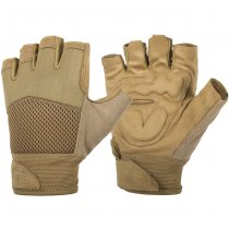 Helikon Half Finger Mk2 Gloves - Coyote - M